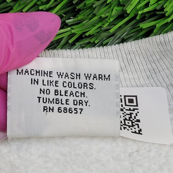 Vintage James-Madison University JMU Cropped Sweatshirt Womens L 21x18 USA - Picture 10 of 10